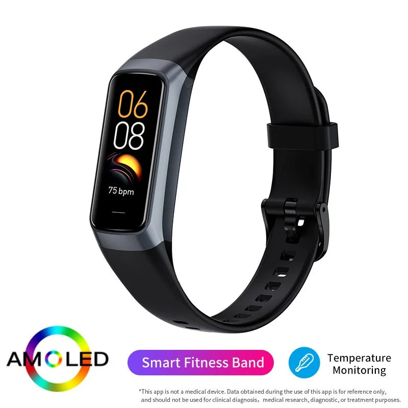 New Smartwatch 2026 Heart Rate Body Temperature Health Monitor Waterproof Smart Watch Man Women Sports Fitness Tracker Bracelet