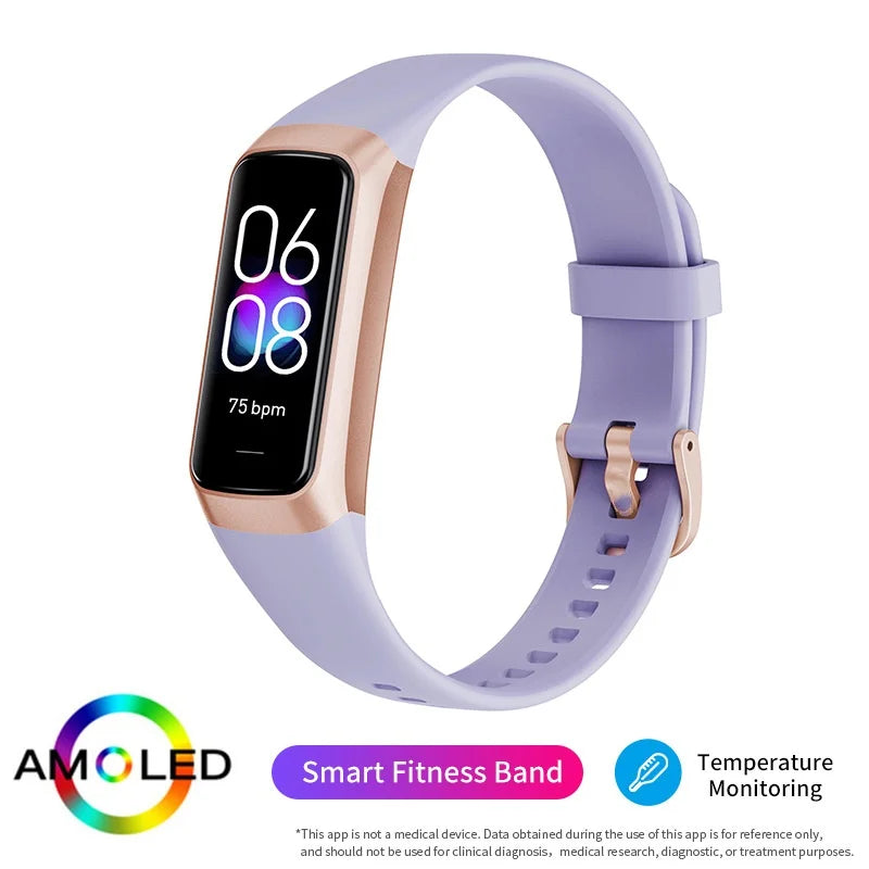 New Smartwatch 2026 Heart Rate Body Temperature Health Monitor Waterproof Smart Watch Man Women Sports Fitness Tracker Bracelet