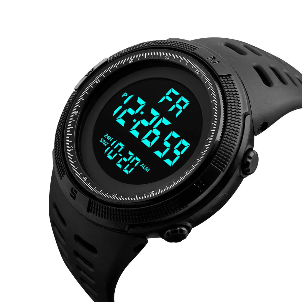 Electronic Watch For Men's Military Sports Watches Luminous Multifunction LED Digital Wristwatch for Man Kids Boy Student Teen