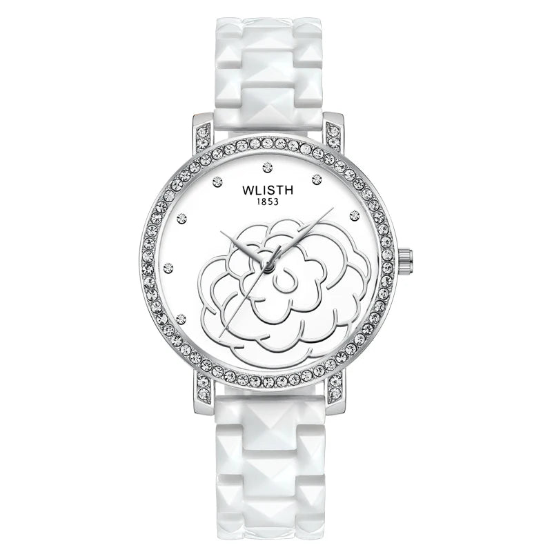 Women Watches Ceramic Watch Top Brand Luxury Ladies Wrist Watch For Women Waterproof Female Clock Relogio Feminino