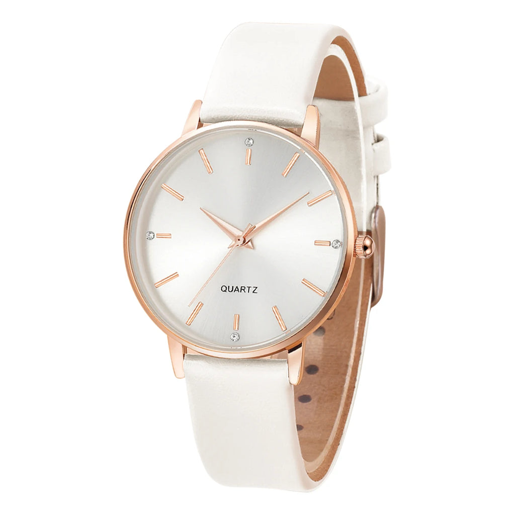 Watches for Women Leather Band Luxury Watches Quartz Watch Casual Bracelet Watch for Women