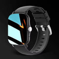 Smart Watch 1.83" Hd Screen Bluetooth Call Heart Rate Blood Oxygen Health Monitor Sports Smartwatch Women Men Holiday Gifts Ht30