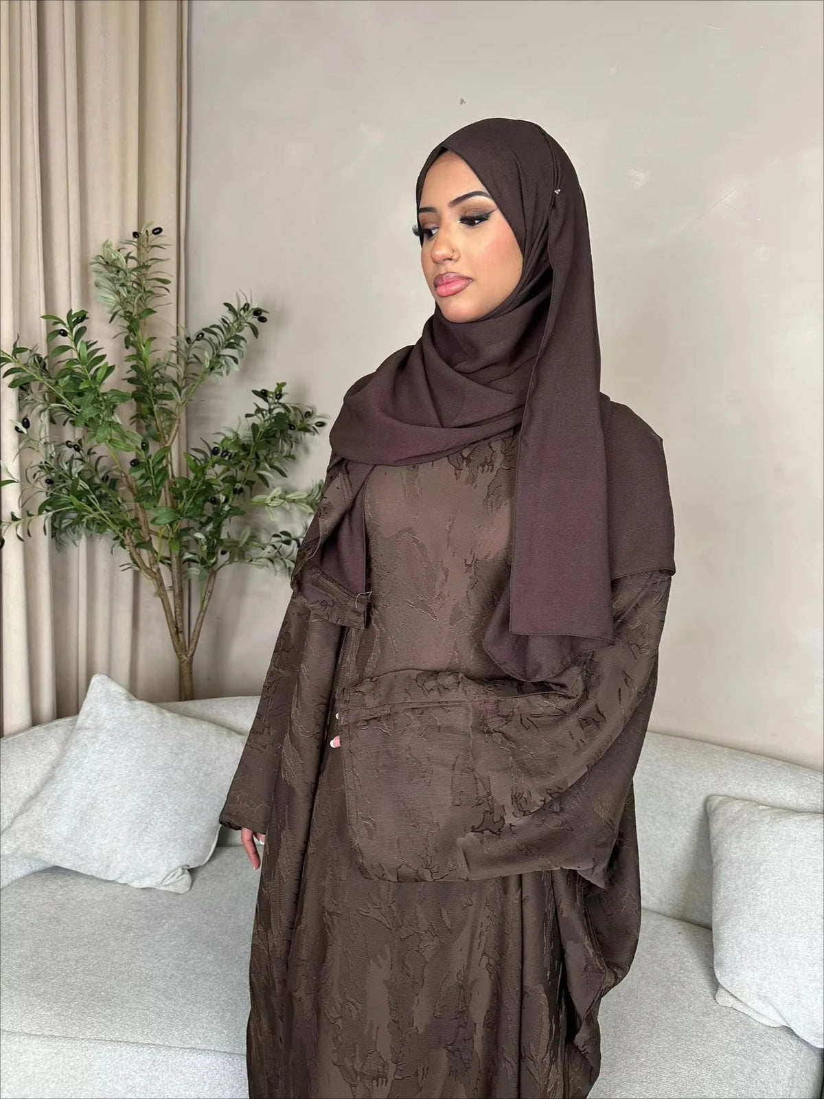 Women's Long Abaya and Kaftan Dress