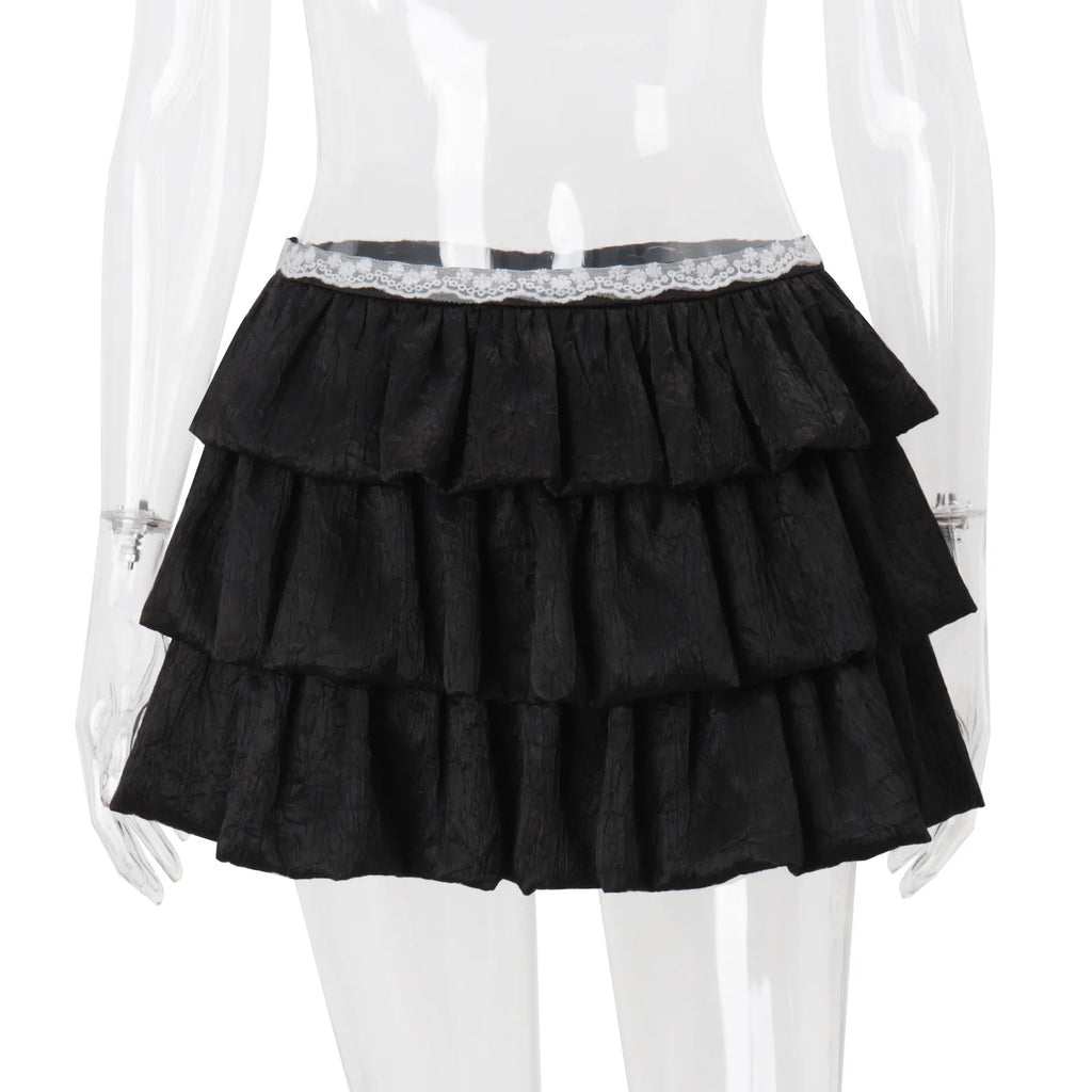 Women's Clothing 2026 Spring New Fashion Sweet Temperament Pleated Cake Sexy Skirt