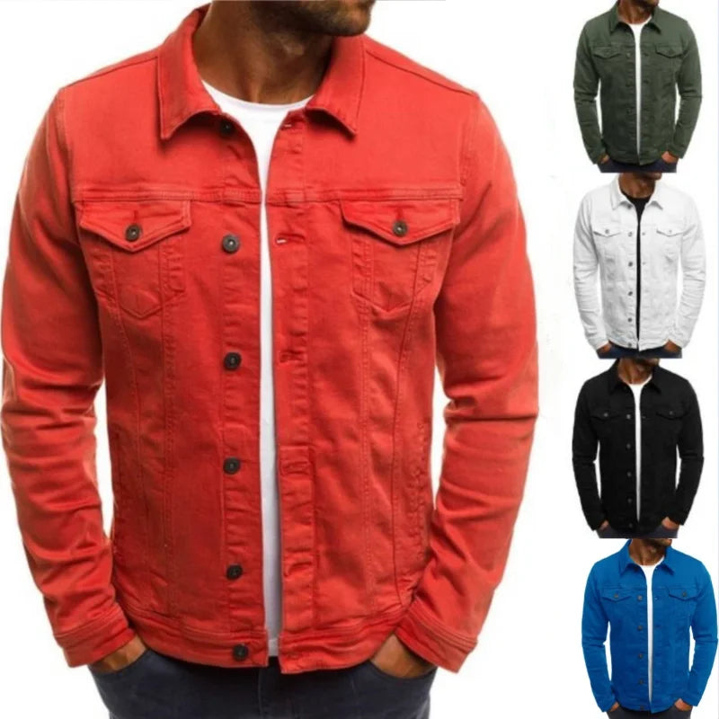 Men's Classic Cotton Denim Jacket