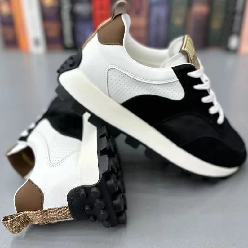 Men's Shoes 2025 New Casual Sports Shoes, Fashionable and Breathable Running Shoes, Wear-resistant and Anti Slip Sports Shoes